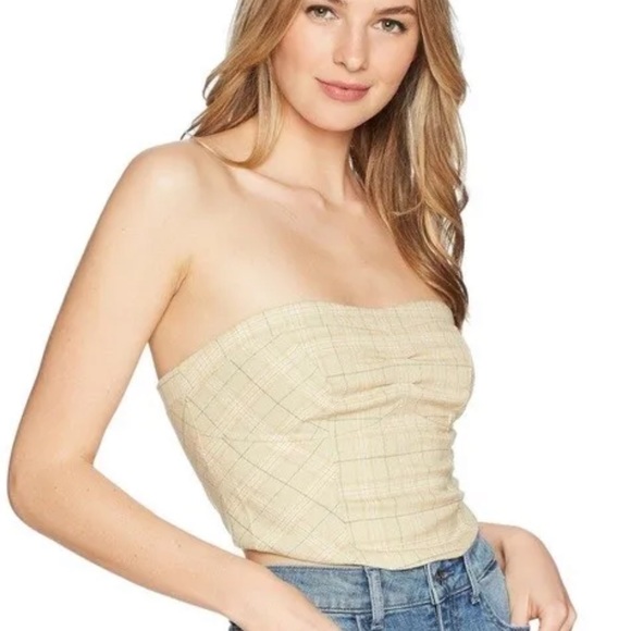Free People strapless top - Picture 2 of 11